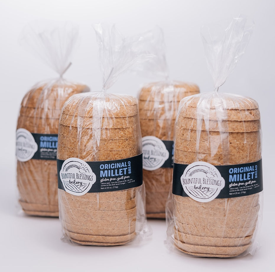 BREAD, 100% GLUTEN FREE, ORIGINAL, 4 PACK